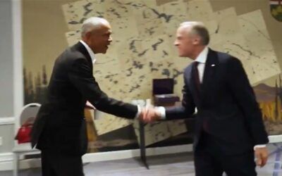Meddling Obama meets with PM Carney on a ‘better future’ while in Toronto – and he’s not alone
