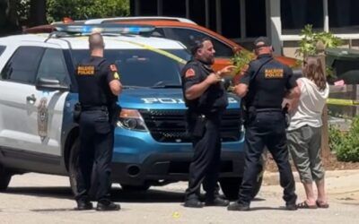 Axe-wielding maniac gets dirt nap after good samaritan with gun steps in