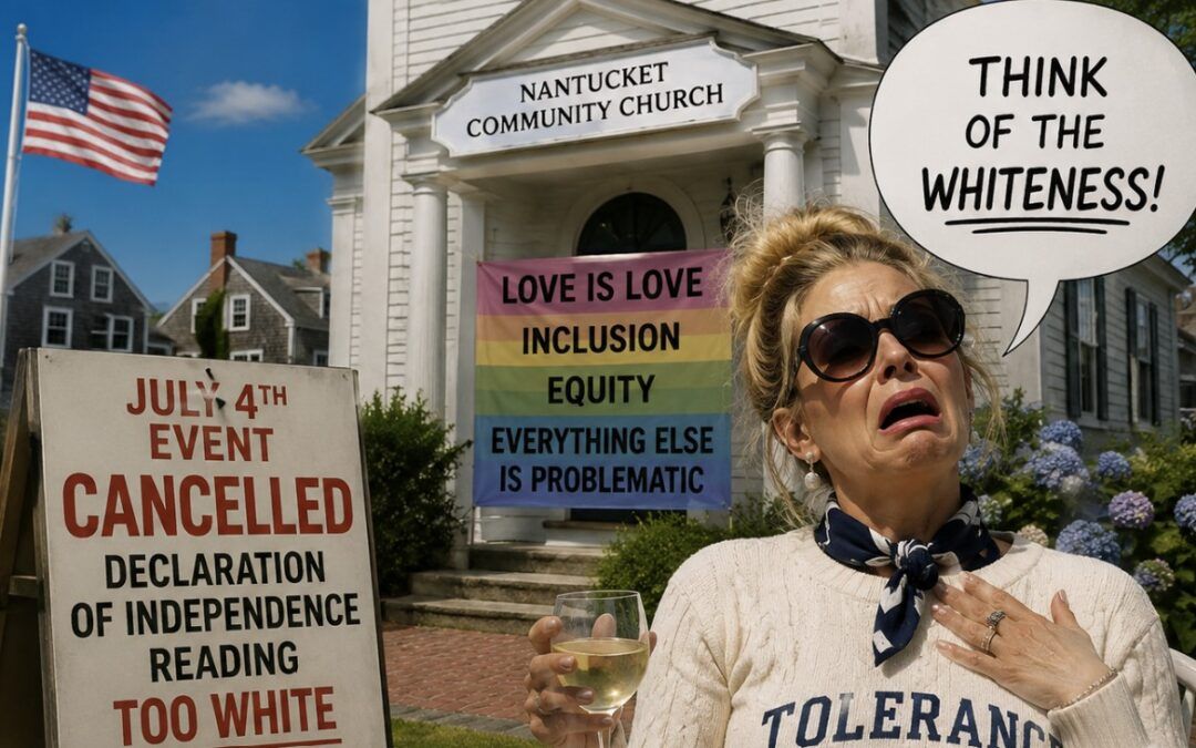 Nantucket’s July 4 meltdown: Elite church cancels Declaration reading over ‘whiteness’