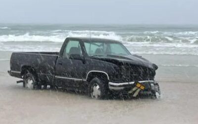 Pickup truck barrels toward the ocean after killing Daytona Beach toll worker, 62