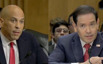 ‘No one’s begging!’ Marco Rubio torches Cory Booker in heated exchange over Iran war