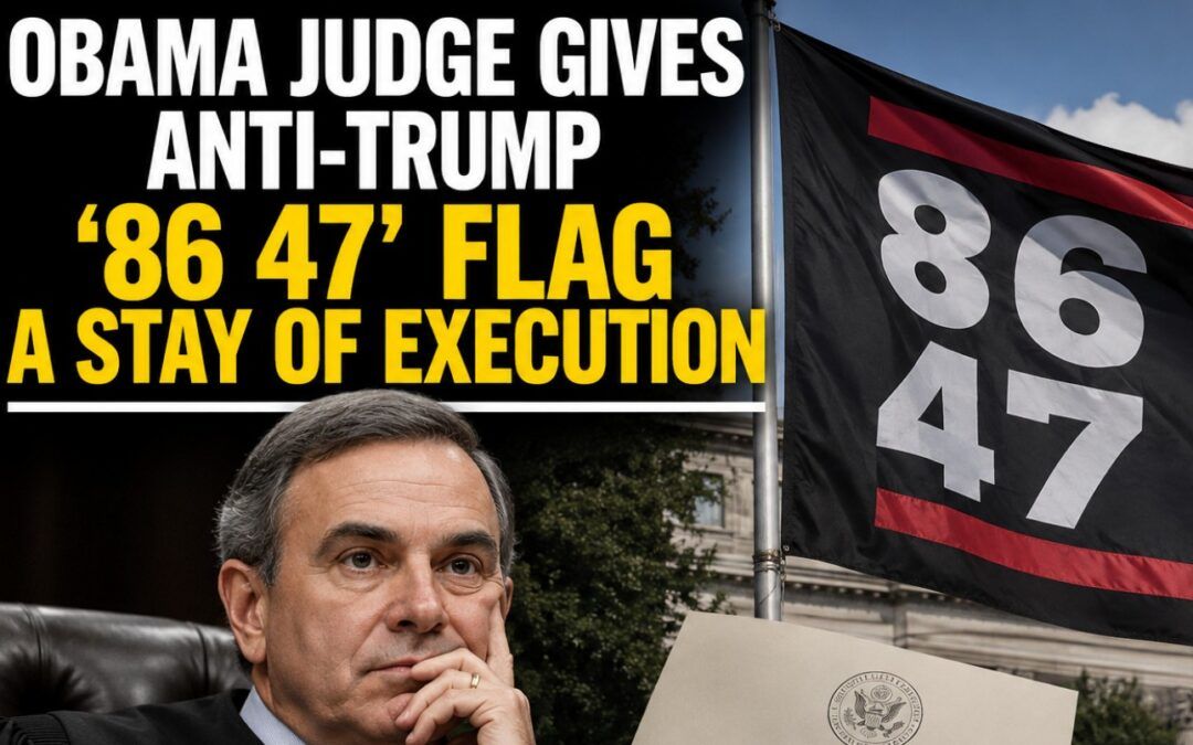 Obama judge gives anti-Trump ’86 47′ flag permission to fly near National Mall