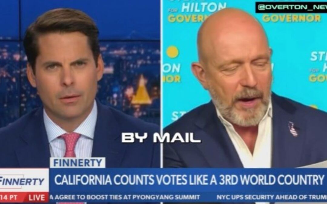 Steve Hilton reads Cali’s mind-blowing rules for a ‘valid’ ballot