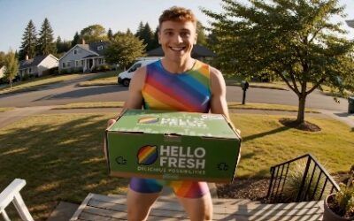 Blue Apron watches HelloFresh get torched for Pride jokes, then grabs the gasoline