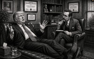 Shrink claims Trump is ‘the sickest’ patient he’s ever seen and he’s ‘grooming us for nuclear war,’ media says print it