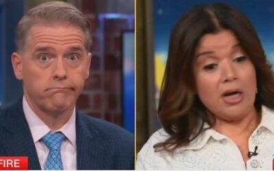 Scott Jennings reacts to Ana Navarro’s surprise profanity, meltdown over fighter calling Michelle Obama a man