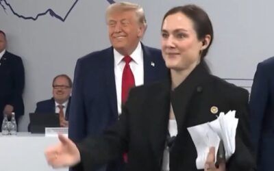 ‘I’m the boss!’ Trump’s G7 entrance steals the show as world leaders crack up