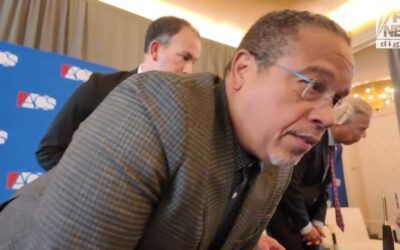 ‘Give me a break…Bye!’ AG Ellison storms off when grilled on Minnesota fraud scandal