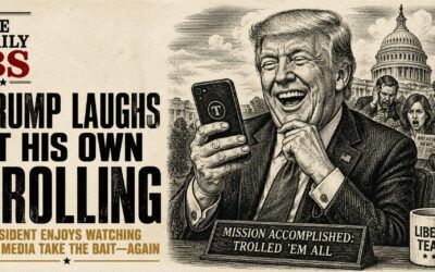 Trump finds a new way to annoy the press – check out his latest surveys!