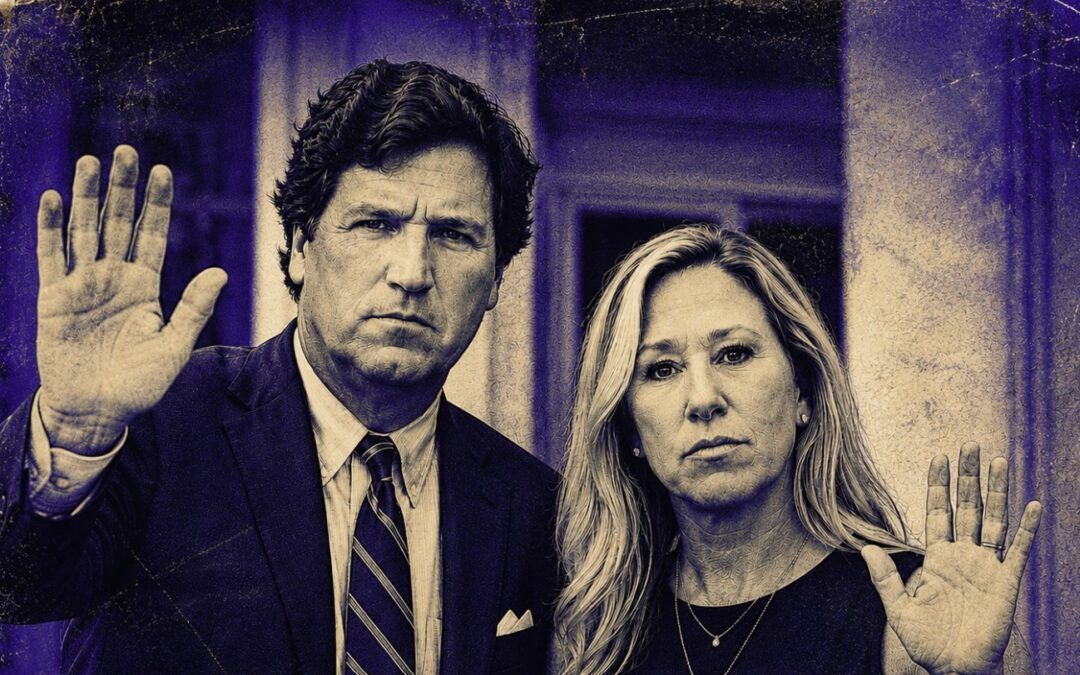 Tucker and MTG torch the GOP: ‘America Last’ revolt explodes