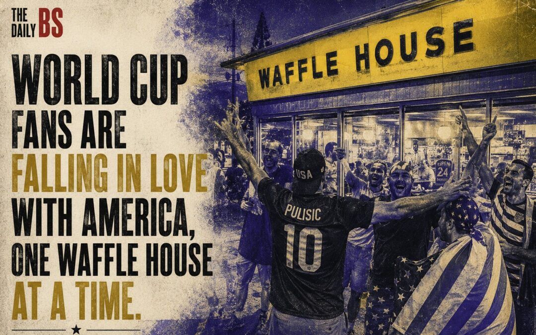 World Cup fans are falling in love with America, one Waffle House at a time