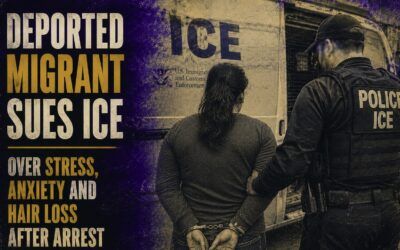 Deported migrant sues ICE over stress, anxiety and hair loss after arrest