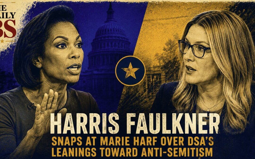 ‘Don’t cut me off!’ Harris Faulkner presses Marie Harf in fiery antisemitism debate