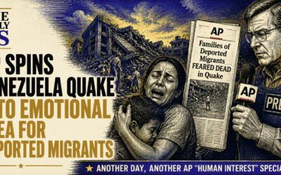 AP finds a way to turn deported illegals into earthquake victims