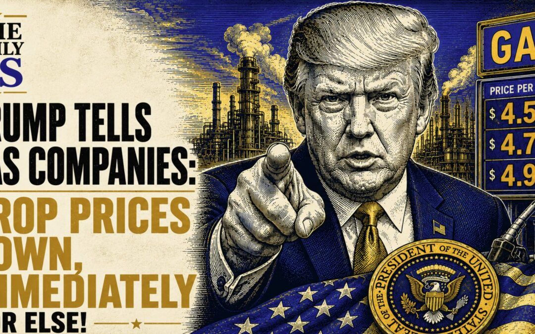 Trump tells gas companies: Drop prices down, IMMEDIATELY – or else!
