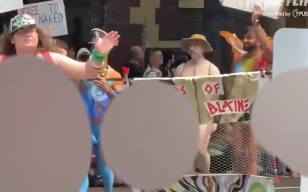 Parents stunned as completely nude marchers parade before children at Seattle Pride
