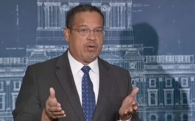 ‘I’m done talking to you’: Minnesota AG Keith Ellison rips reporter for asking about fraud scandal