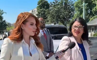 Rep. Rashida Tlaib fumes at reporter asking about menstrual leave