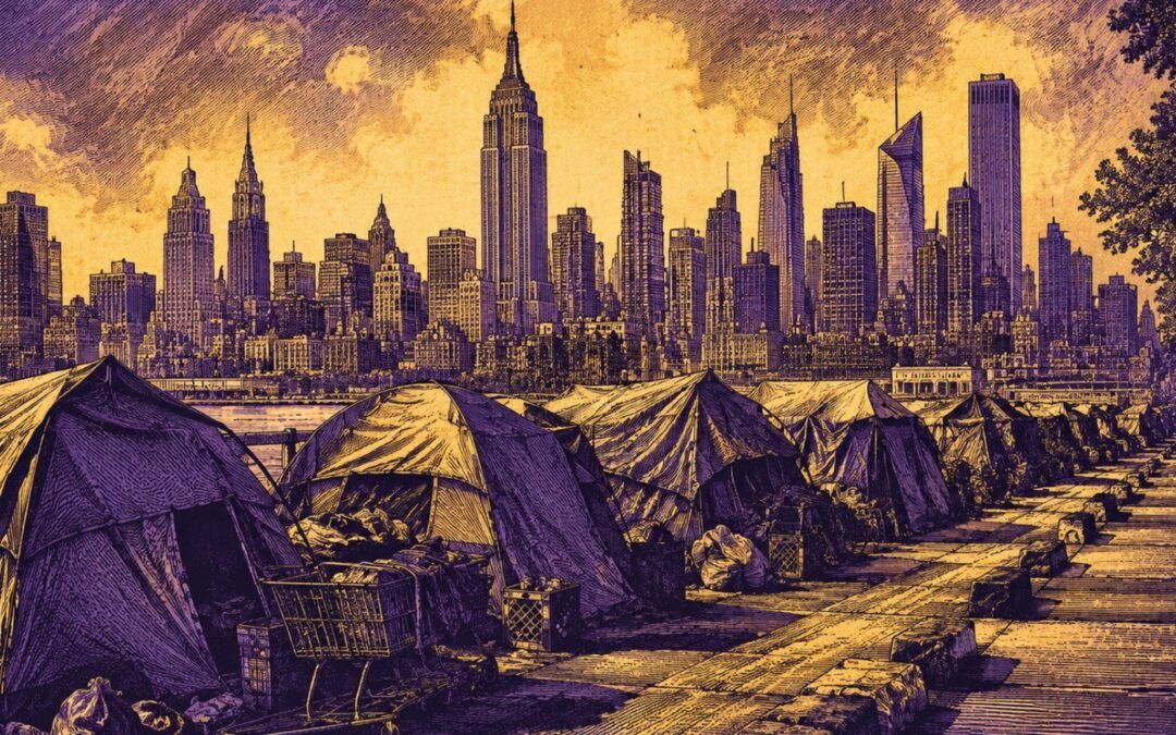 Homeless tent city explodes 12 blocks across Manhattan as Mamdani says he’ll ‘look into it’
