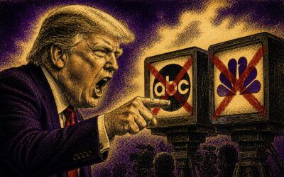 Trump blasts ABC and NBC for refusal to air election address, calls for license revocation