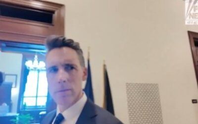 Hawley turns up the heat on MIA McConnell as absence leaves GOP agenda short-handed