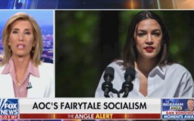 Laura Ingraham concedes AOC is a talented force: ‘long, sleek raven hair and red lipstick’