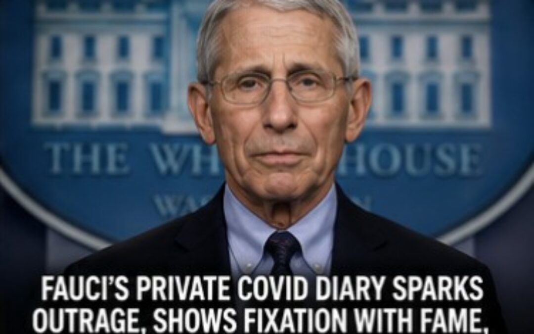 Fauci’s diary reveals cozy dinners with media stars during COVID, after canceling Thanksgiving for us minions