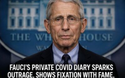 Fauci’s diary reveals cozy dinners with media stars during COVID, after canceling Thanksgiving for us minions
