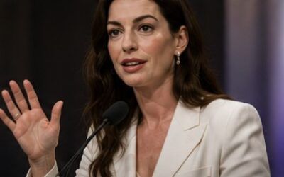 Anne Hathaway’s old ‘whiteness’ speech explodes online as conservatives torch Hollywood lecture