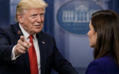 Trump doubles down on Kaitlan Collins joke with a meme—and the media still can’t answer one question