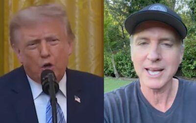 Newsom reminded he ‘propped up a vegetable’ after demanded 25th Amendment for Trump