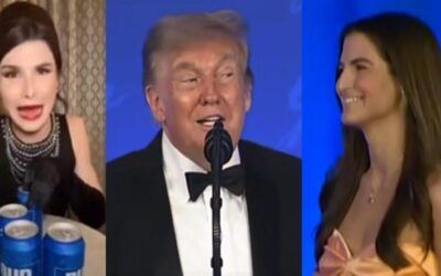 Trump lampoons CNN’s Kaitlan Collins unmercifully at WHCD — likens her to Dylan Mulvaney