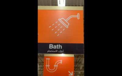 Sign of the times: Home Depot in Dearborn, Michigan adds Arabic signage inside store