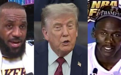 Trump settles LeBron vs Jordan debate: ‘LeBron is a racist’