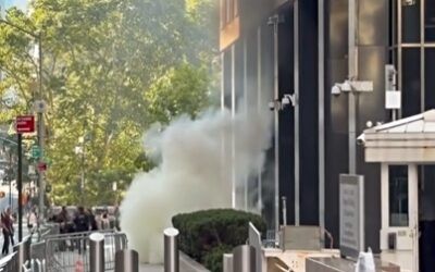 Anti-ICE suspect arrested outside NYC headquarters after incendiary device ignites fire