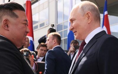 Kim, Putin near completion of first-ever road link as military partnership grows