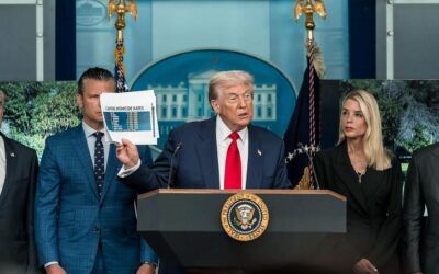 Trump touts record drop in crime; reaffirms support for law enforcement