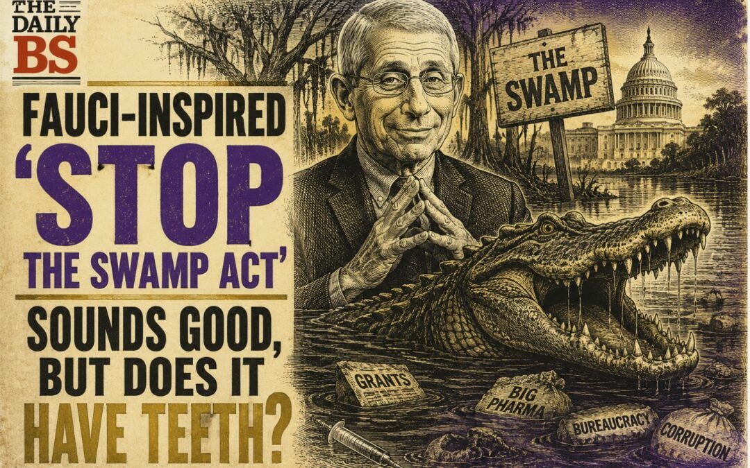 Fauci-inspired ‘STOP the SWAMP Act’ sounds good, but does it have teeth?