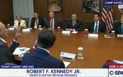 RFK Jr. returns to Camp David after 62 years, offers unforgettable tribute to Trump during live Cabinet meeting