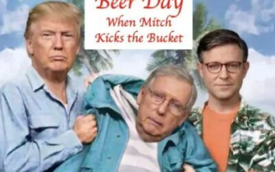 Liberal brewery sparks backlash with sick McConnell death stunt