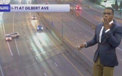 ‘Oh sh—!’ Traffic reporter watches crash unfold live on air
