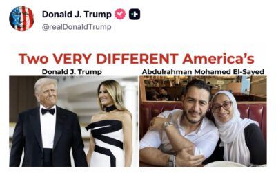 El-Sayed answers Trump’s family meme with a cheap marriage shot about Melania