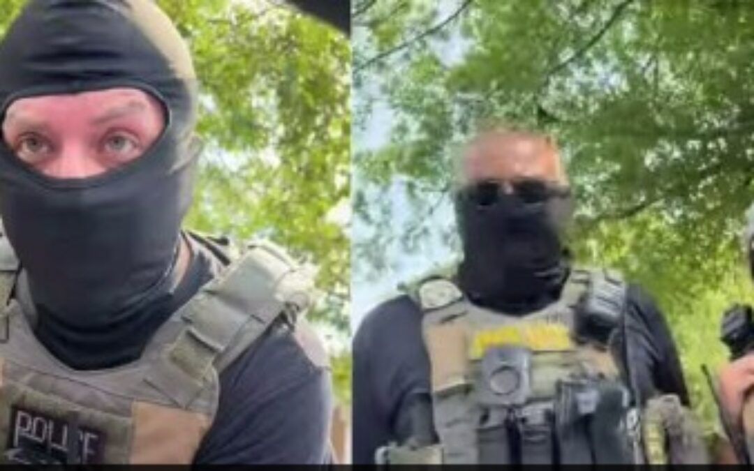 ‘You almost ran us over’: Video shows ICE agent pointing gun at motorist, DHS alleges vehicle attack