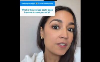 ‘I was born a woman, period’: AOC blames sexism for egg-freezing backlash