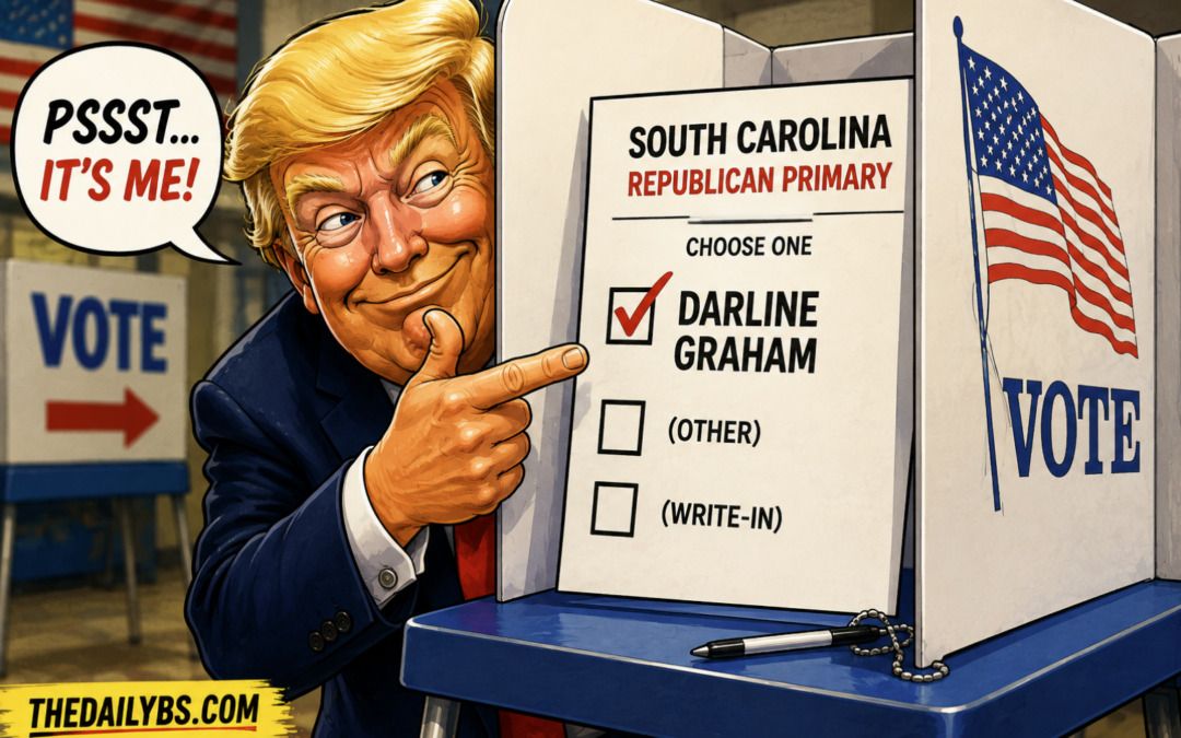 Trump tells South Carolina: Pretend I’m on the ballot — and vote for Darline Graham