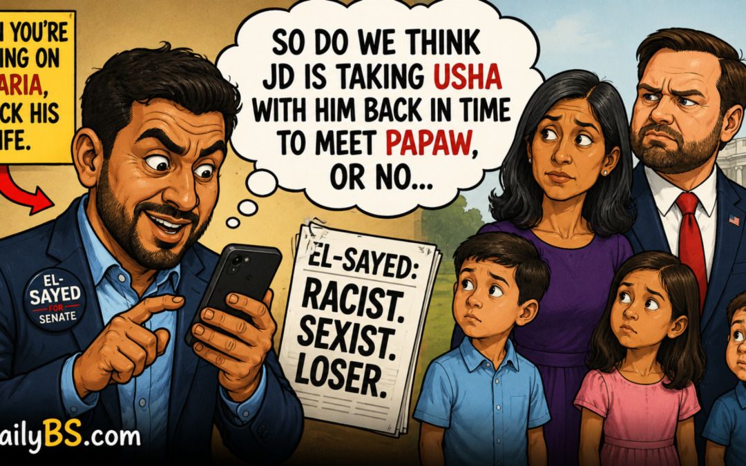 El-Sayed drags Usha Vance into Sharia fight — and the backlash gets ugly