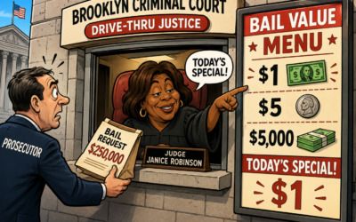Welcome to Judge Robinson’s revolving door: Attempted murder? $5,000 bail. Loaded gun? Walk free.