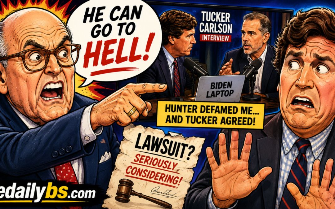 ‘He can go to hell!’ Rudy Giuliani threatens Tucker Carlson with defamation suit after interview