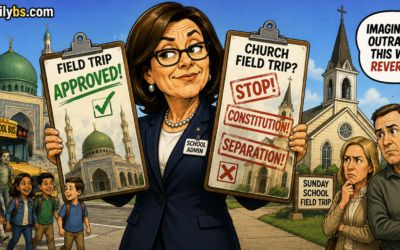 Imagine the reaction if this were a CHURCH: Parents sue after public school mosque trip