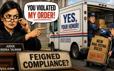 Obama-appointed judge says USPS defied her mail-ballot order — but stops short of punishing Trump admin